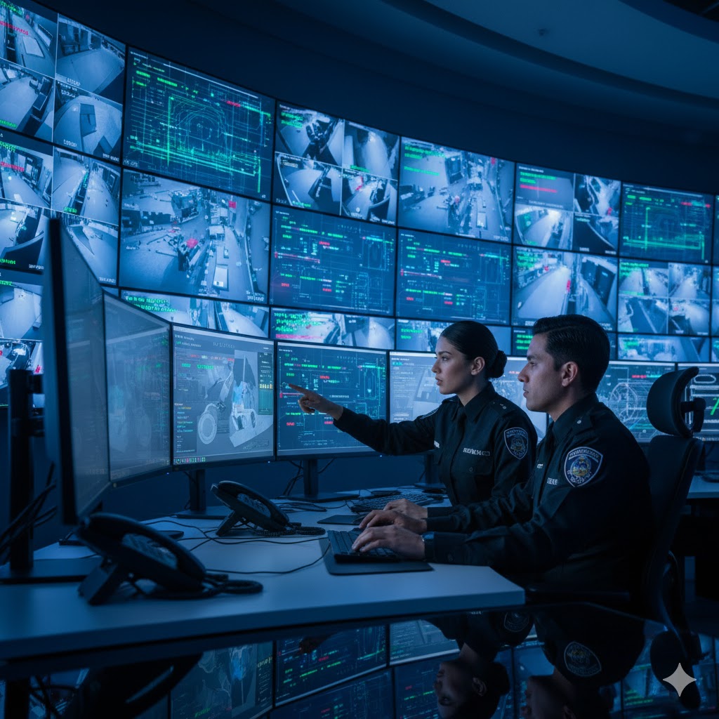 CCTV, analítica de video y monitoreo 24/7
